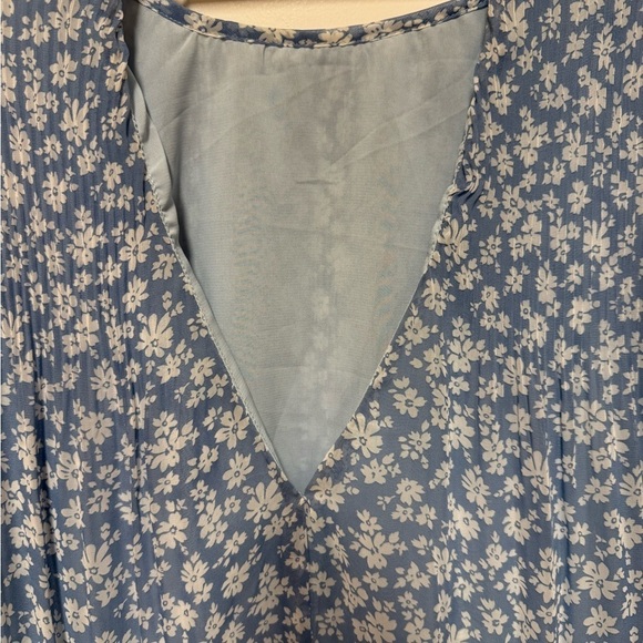 Kimchi Blue Urban Outfitters Sheer floral Fairy Cottagecore Boho Dress Medium - Picture 6 of 11